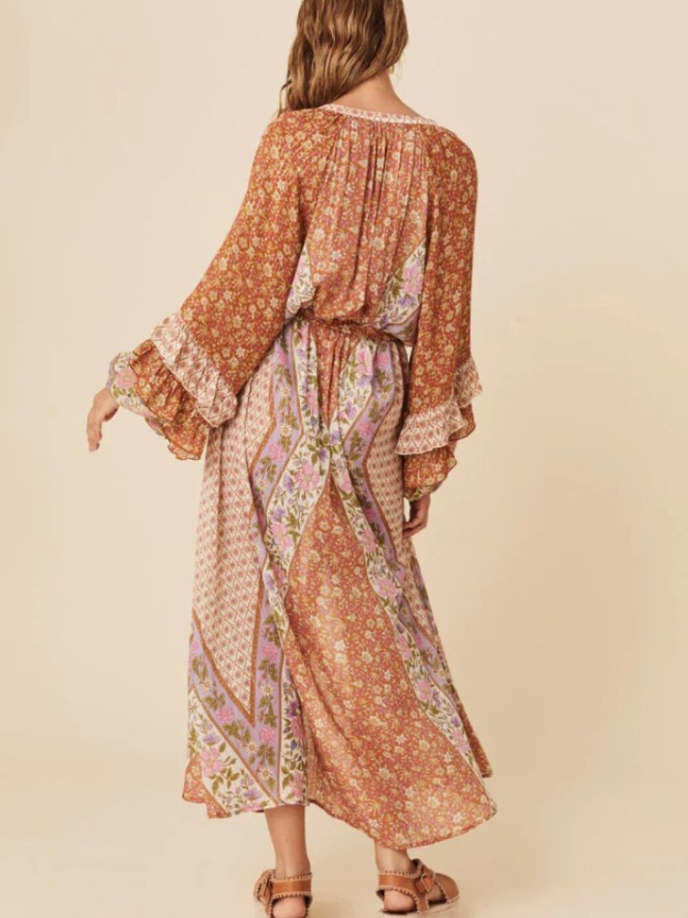 ✨ Spell & The Gypsy Collective Sienna Gown in Clay ✨ Small - Picture 4 of 16